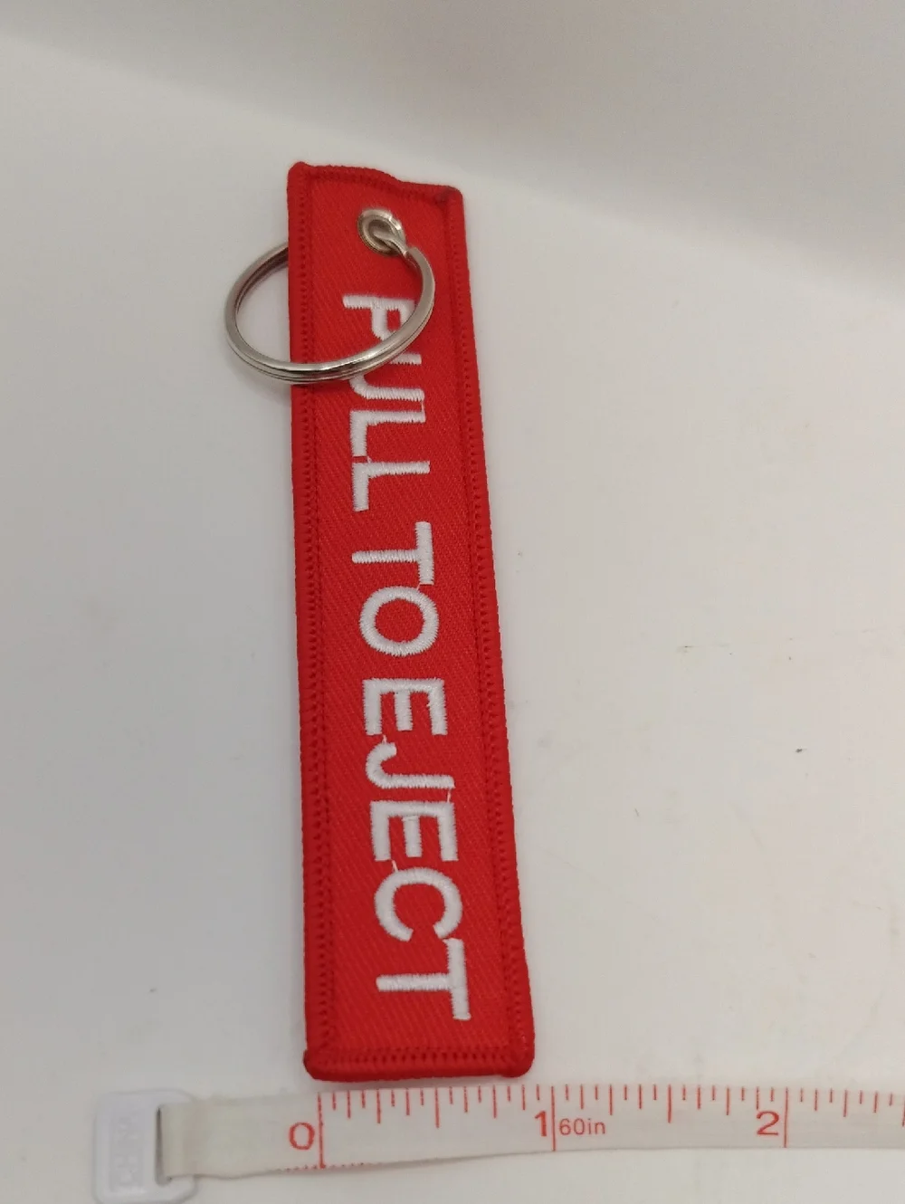 Pull To Eject Keychain Bag Tag, Aviation, Pilot, BTS Campus, Graduation, Novelty